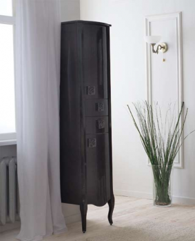 Аллигатор-мебель Royal Комфорт А(М) (цвет венге) пенал для ванной, МДФ