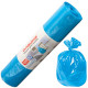 Мешки для мусора 120 л синие в рулоне 50 шт., ПНД 18 мкм, 70х110 см, LAIMA стандарт, 601797  (601797)