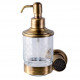 Дозатор для жидкого мыла Boheme Royal Cristal 10932-BR подвесной, бронза  (10932-BR)
