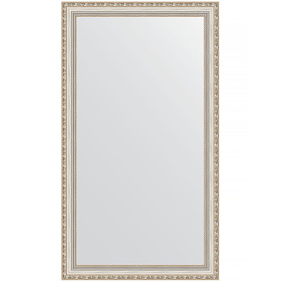 Зеркало настенное Evoform Definite 115х65 BY 3206 в багетной раме Версаль серебро 64 мм