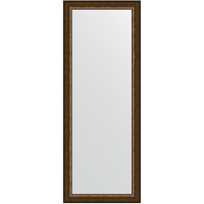 Зеркало настенное Evoform Definite 146х56 BY 1075 в багетной раме Состаренная бронза 66 мм