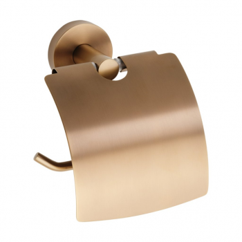 Держатель для туалетной бумаги Bemeta Amber 155112012 медное золото матовое