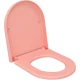 Сиденье для унитаза с микролифтом Ambassador Abner 102T20901 розовый матовый  (102T20901)