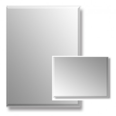 Зеркало GFmark прямоугольное, горизонтальное, вертикальное с фацетом 600х800 мм (40310)