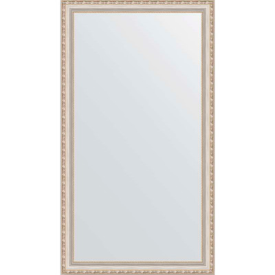 Зеркало настенное Evoform Definite 135х75 BY 3302 в багетной раме Версаль серебро 64 мм