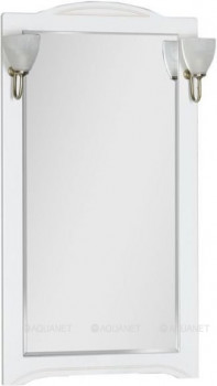 Зеркало в ванную Aquanet Луис 65 белый подвесное (00164892)