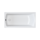 Ванна акриловая Marka One MODERN 120x70 прямоугольная 120 л белая (01мод1270)  (01мод1270)