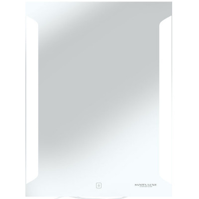 Зеркало в ванную Sanita Luxe Quadro 60 QDR60SLMRPCS0010 с подсветкой с сенсорным выключателем